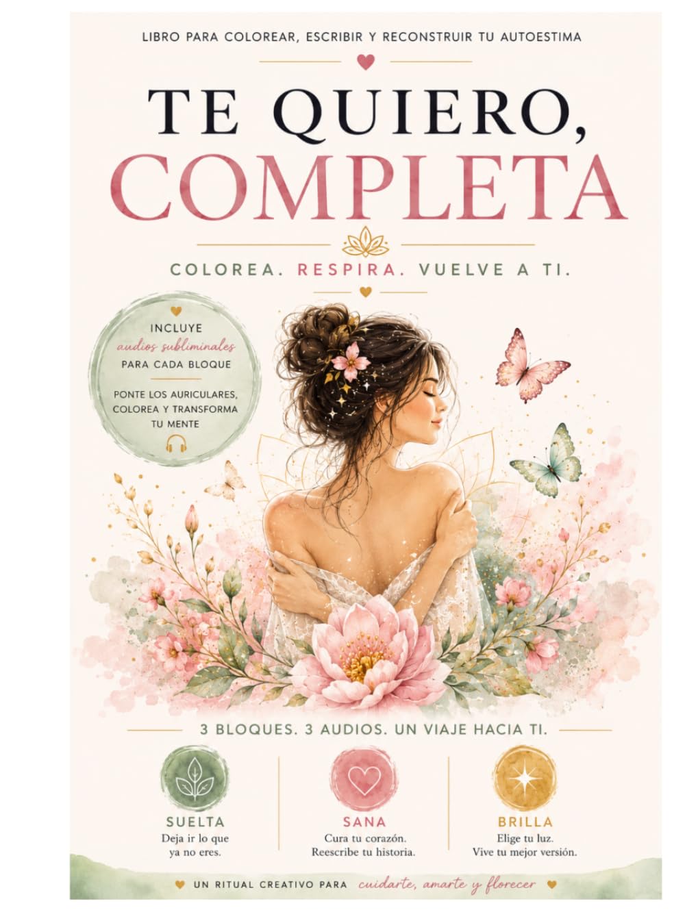 Portada del libro Te quiero, completa, de Cristina · Revolution Woman